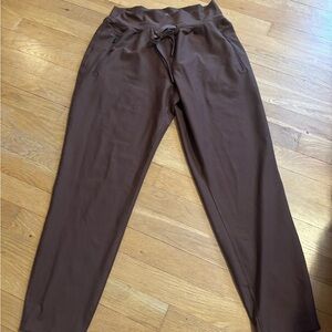 Old Navy Brown High-Rise Jogger Leggings